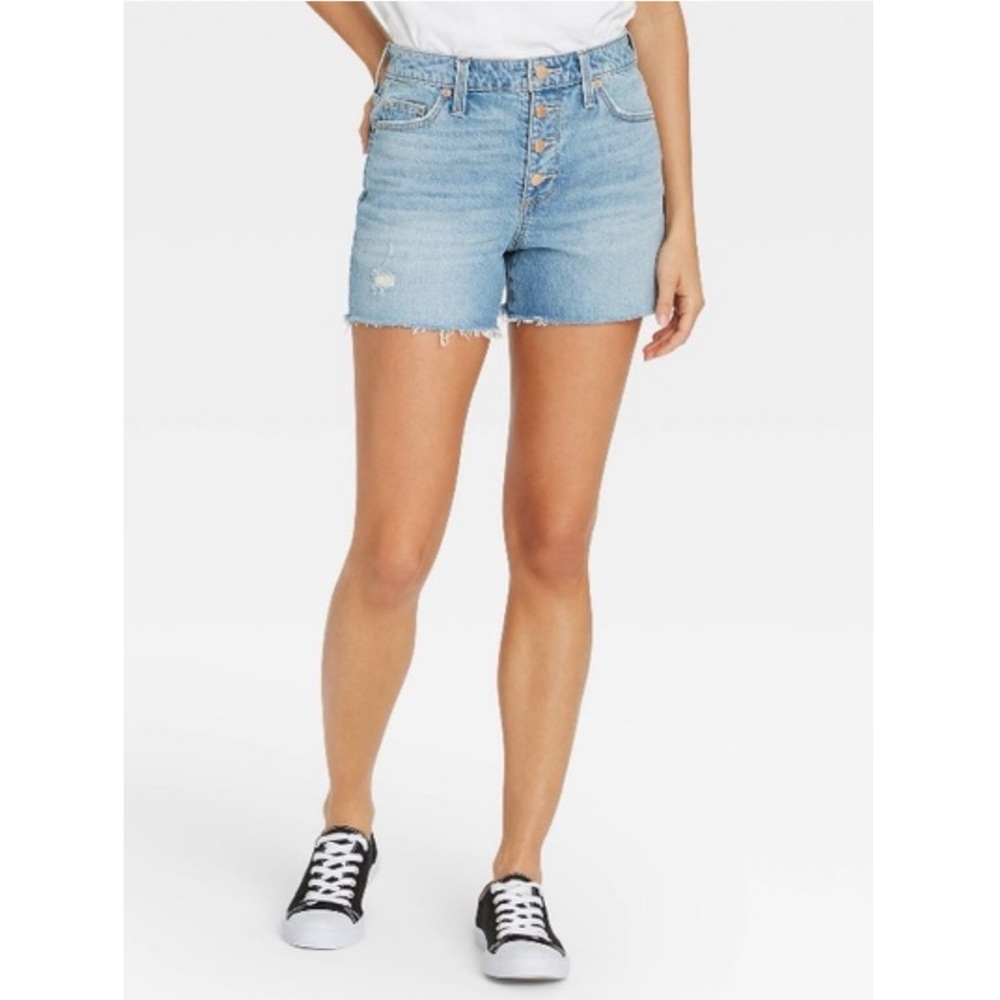 Universal Thread Light Wash Button-Fly Vintage Mi… - image 6